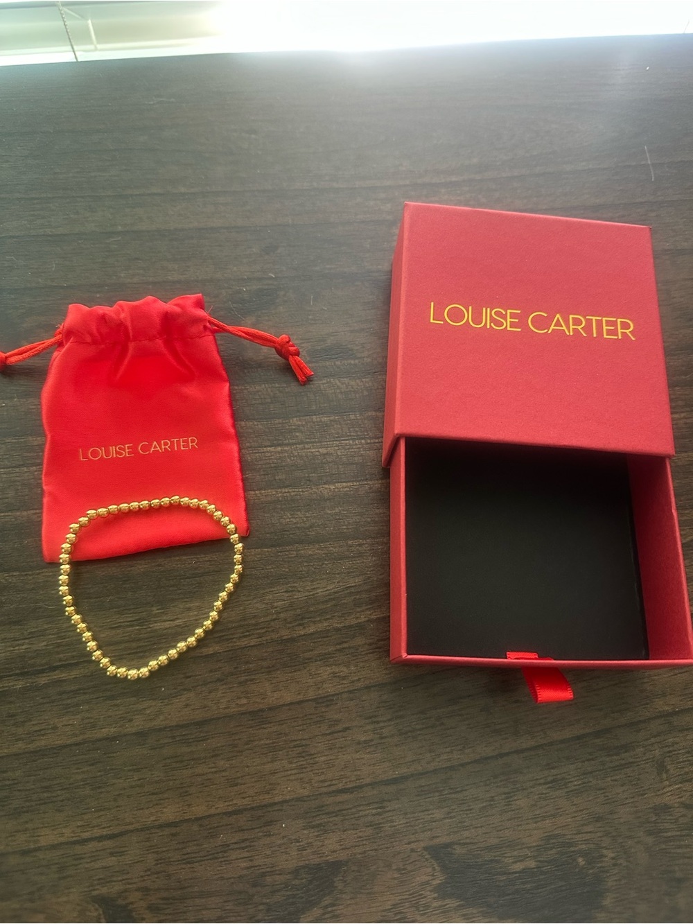 Louise Carter Gold Beaded Women's Bracelet
